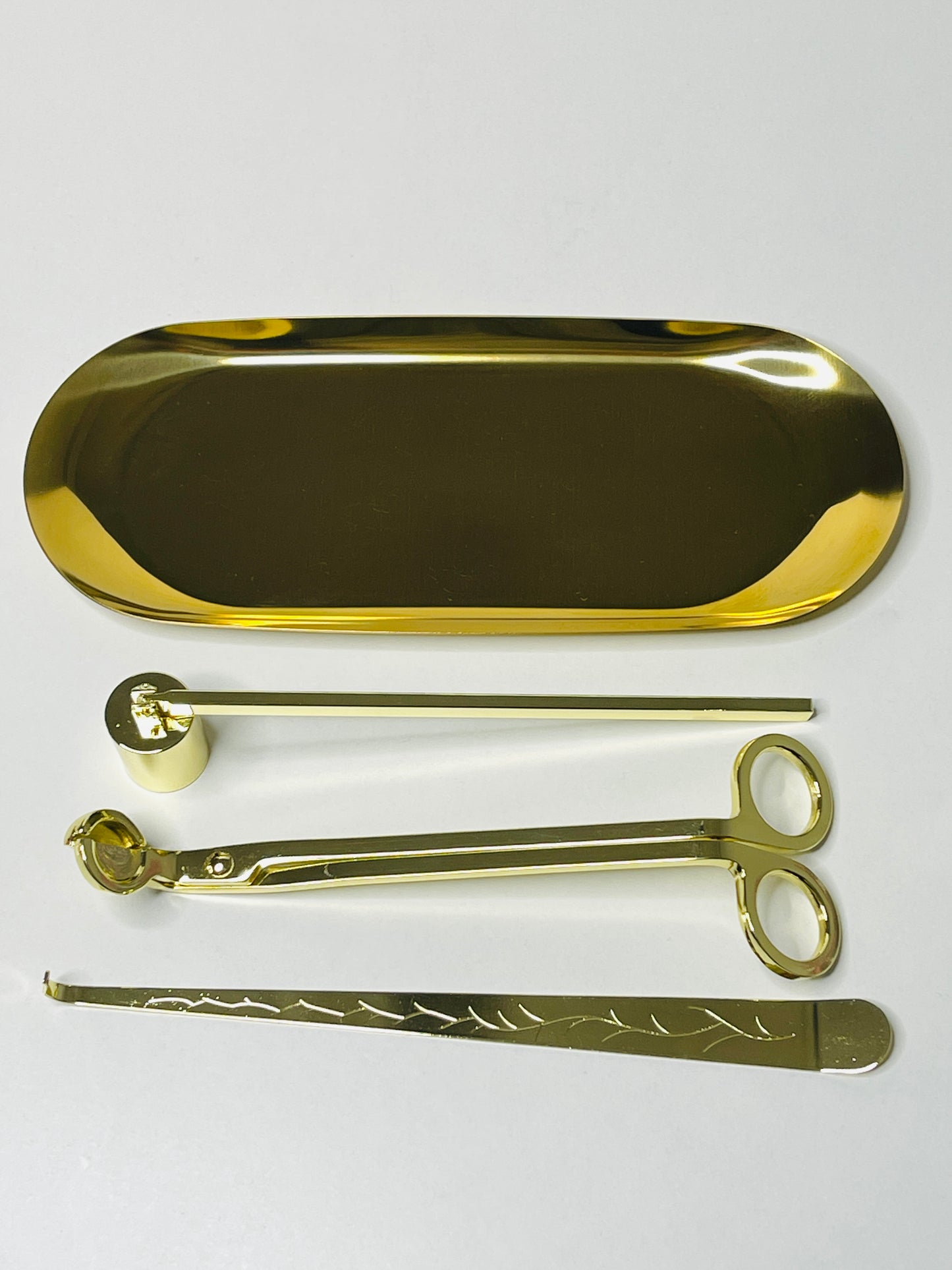 Conjunto de Acessórios para Velas (DOURADO)
