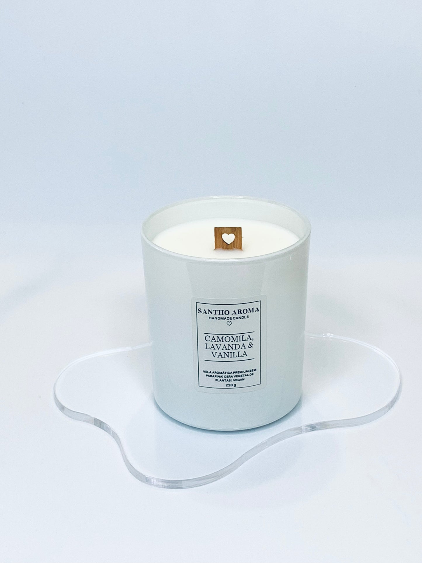 CAMOMILA, LAVANDA & VANILLA - Vela Aromática Natural