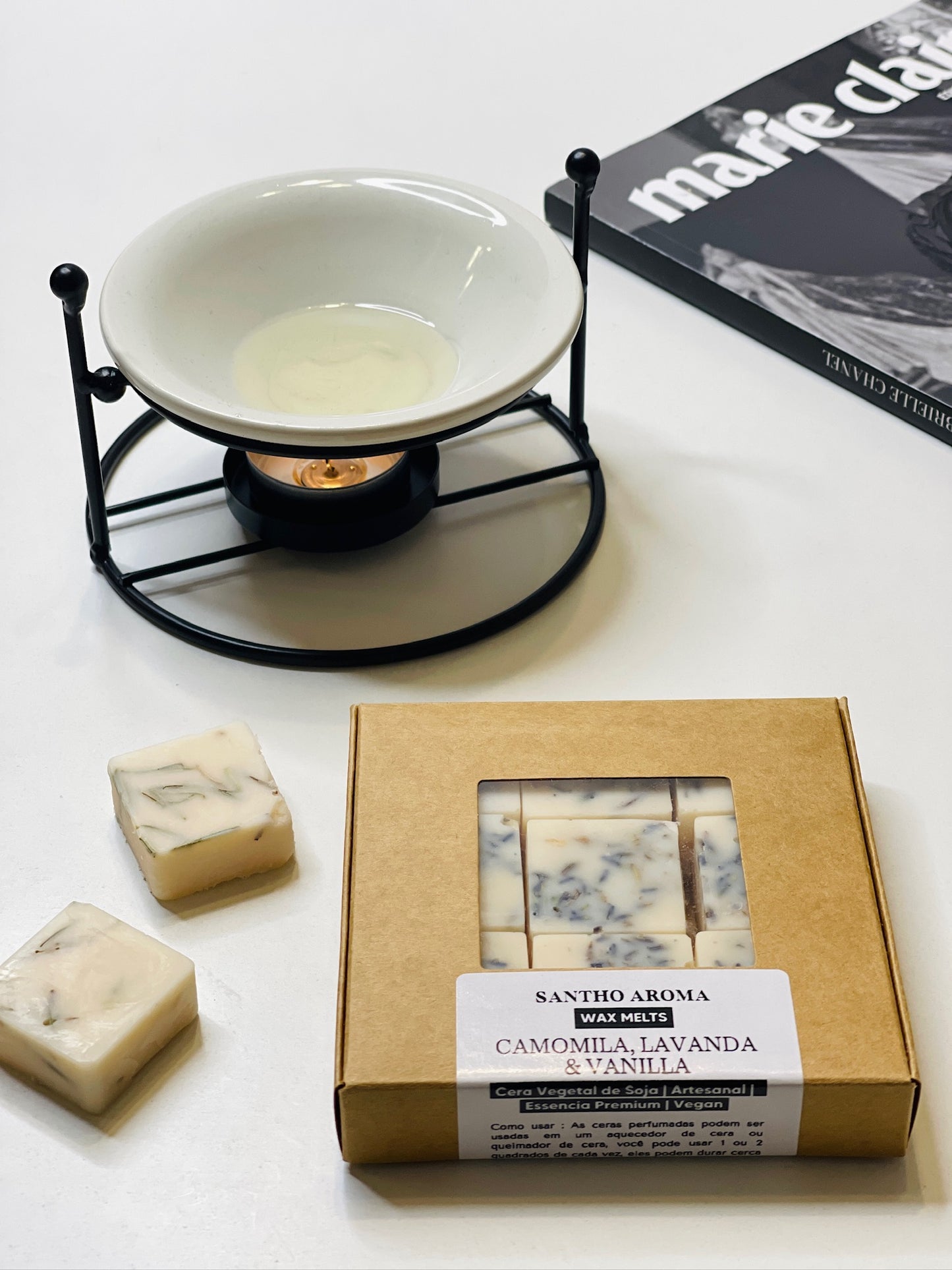 BOTANICAL Wax Melts - Camomila, Lavanda & Baunilha