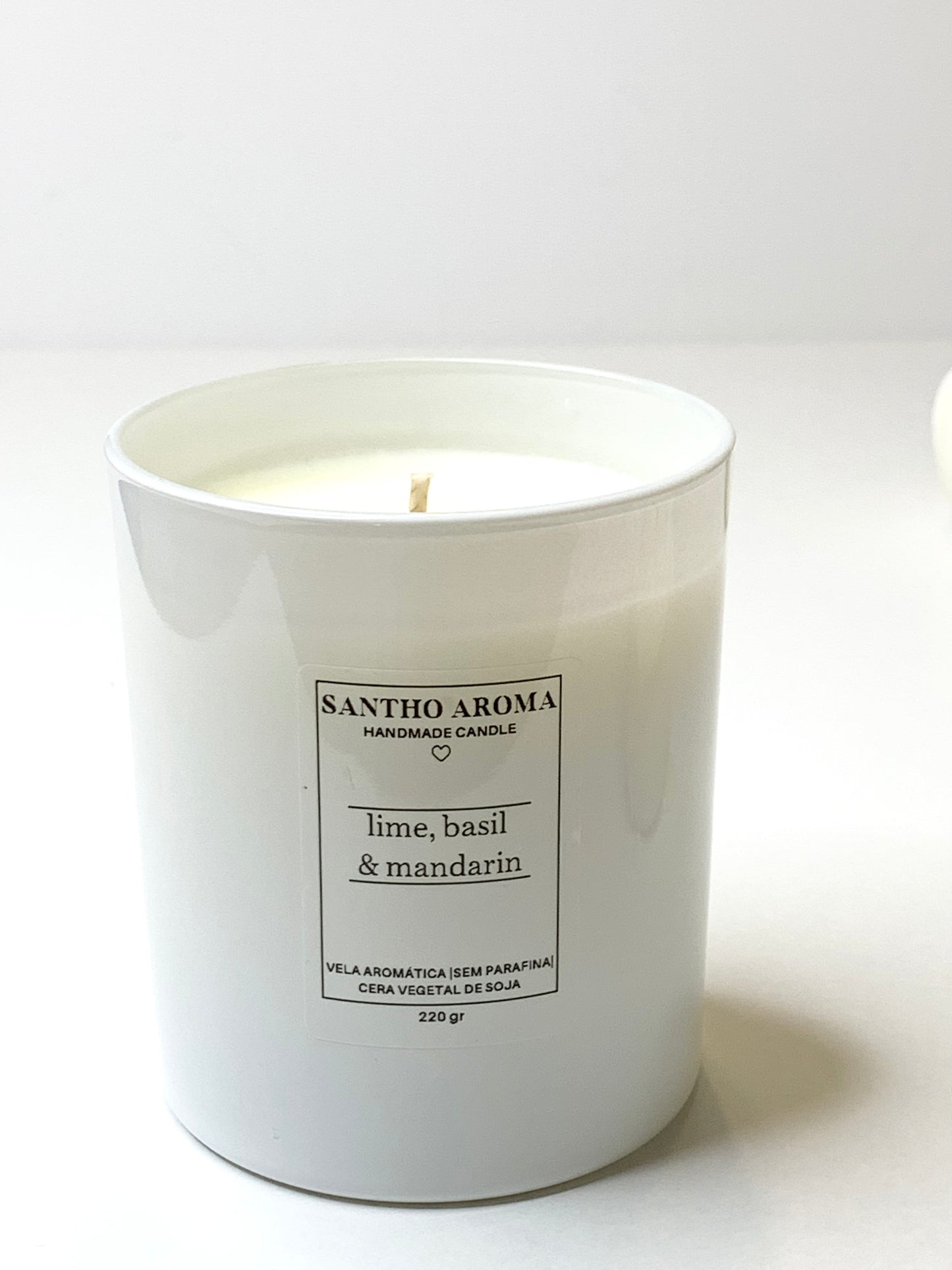 LIME, BASIL & MANDARIN - Vela Aromática
