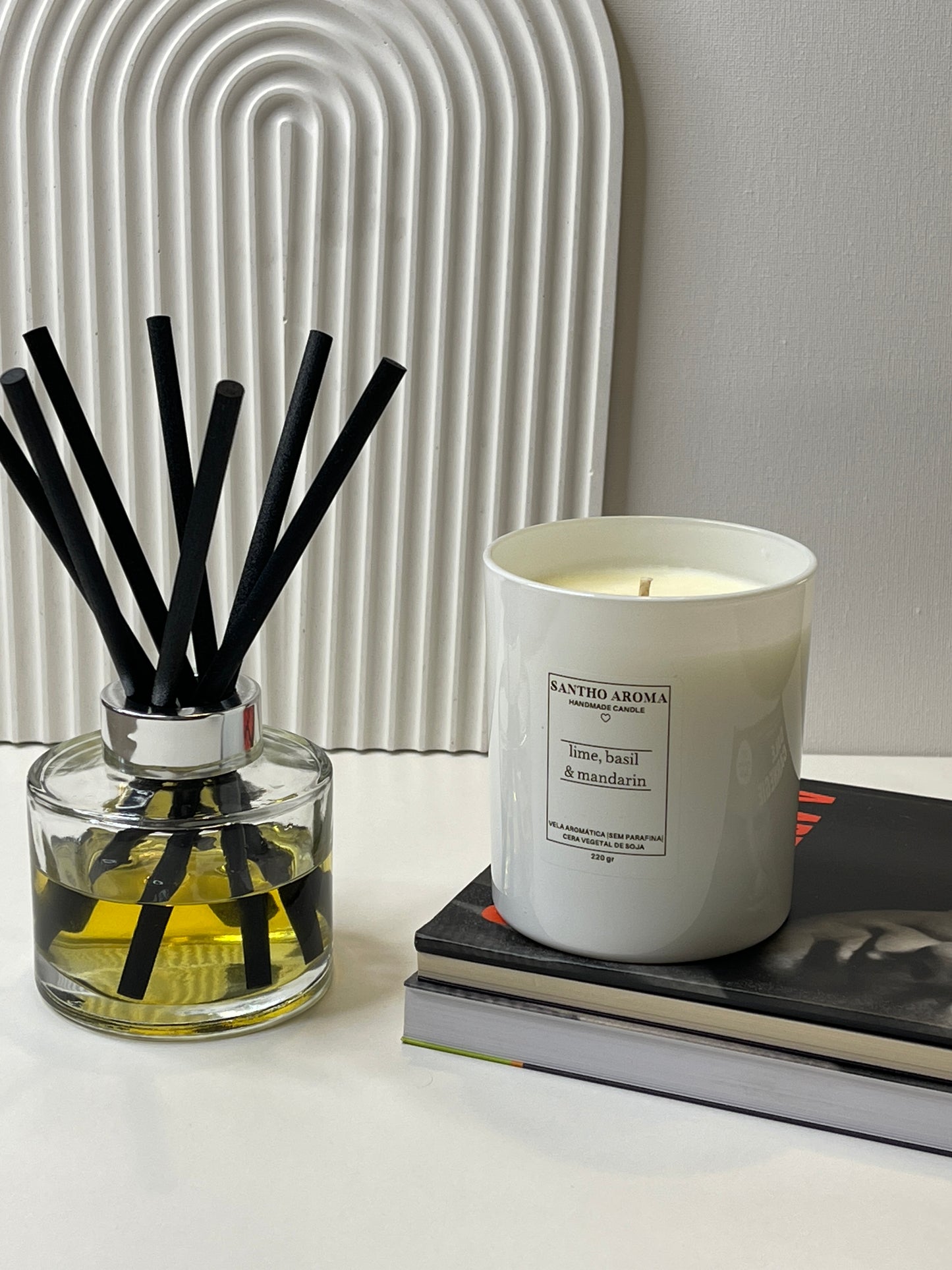 LIME, BASIL & MANDARIN - Vela Aromática