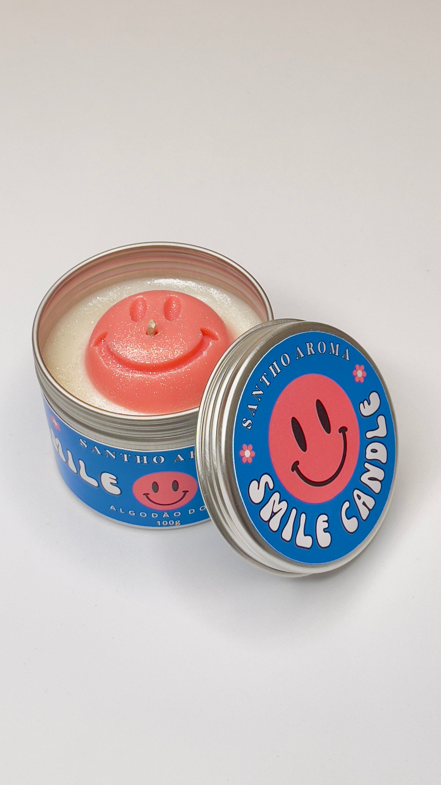 SMILE CANDLE (Algodão Doce)